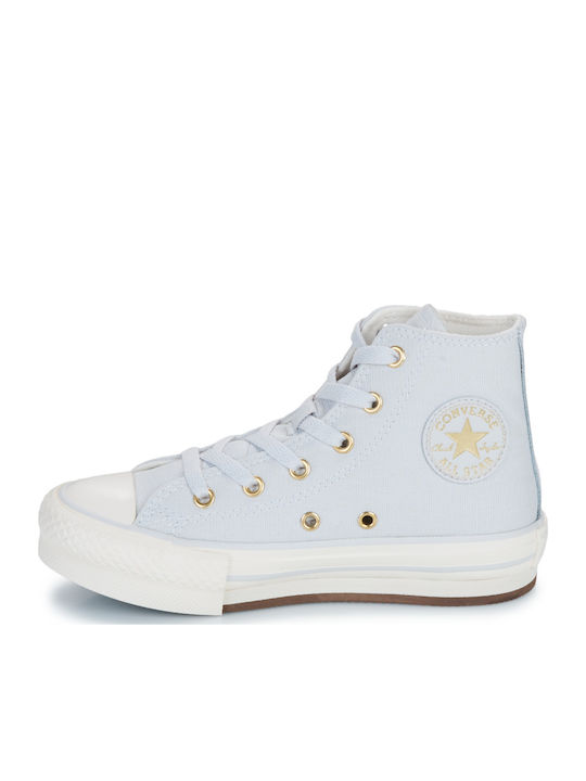 Chuck Taylor All Star Παιδικά Sneakers High Μπλε
