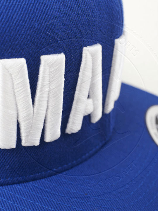 Manto Snapback Cap Blue