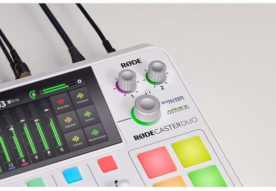 Rode Rodecaster Duo Ψηφιακή Κονσόλα & Bluetooth White