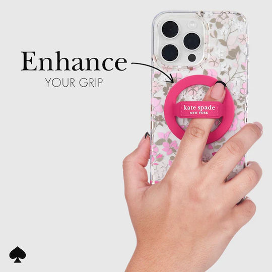 Kate Spade Ring Holder Κινητού σε Ροζ χρώμα