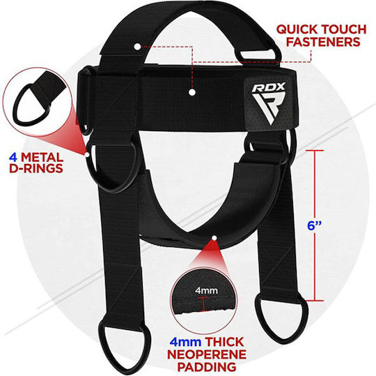 RDX RDX-HEAD-HARNESS-H2-BK