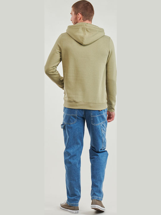 Oakport Sweatshirt with Hood Khaki