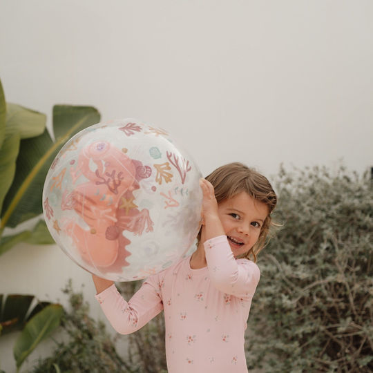 Little Dutch Inflatable Beach Ball in Pink Color 35 cm