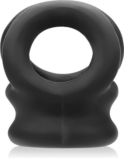 Oxballs Tri-squeeze Cocksling Ballstretcher Black Os