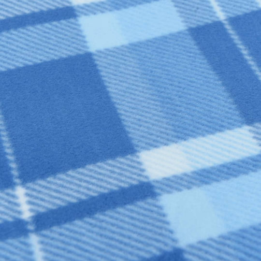 vidaXL Κουβέρτα Πικ Νικ 200x200cm σε Μπλε χρώμα