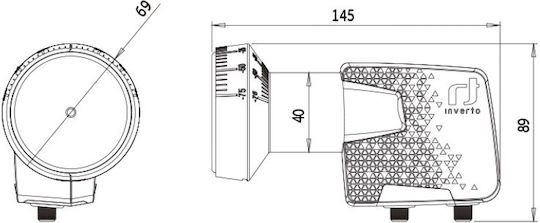 Inverto LNB Twin (2 Εξόδων)
