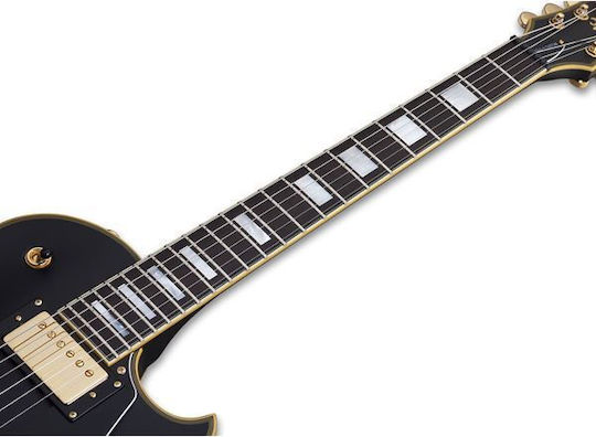 Schecter Solo II Custom ABSN Ηλεκτρική Κιθάρα Single Cut με HH Διάταξη Μαγνητών Aged Black Satin