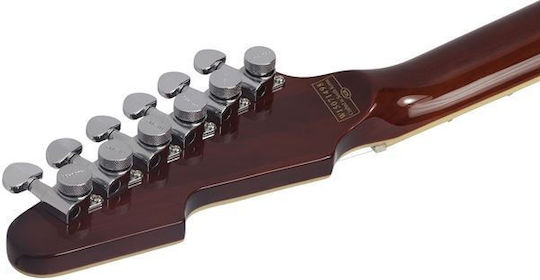 Schecter E-1 Custom Special Edition Vsb Electric Guitar Heavy Burst with Case