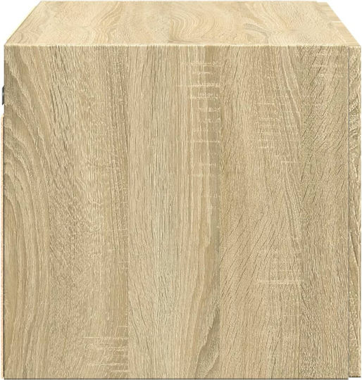Dulap Suspendat pentru Sufragerie din Placă Aglomerată Stejar 70x42.5x40cm