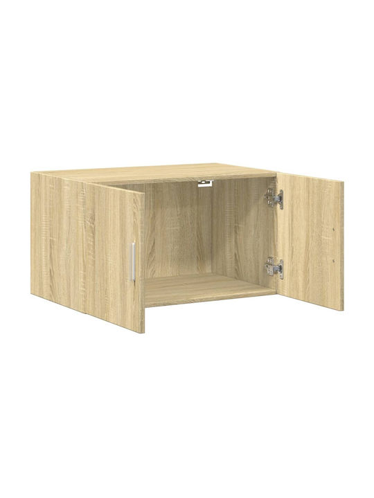 Wall Living Room Cabinet made of Particle Board Oak 70x42.5x40cm