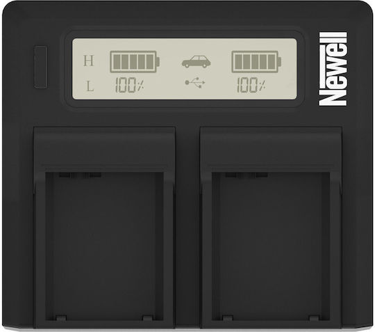 Newell Doppelter Batterieladegerät Kompatibel mit Sony