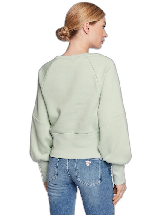 Guess Women's Hooded Sweatshirt Green