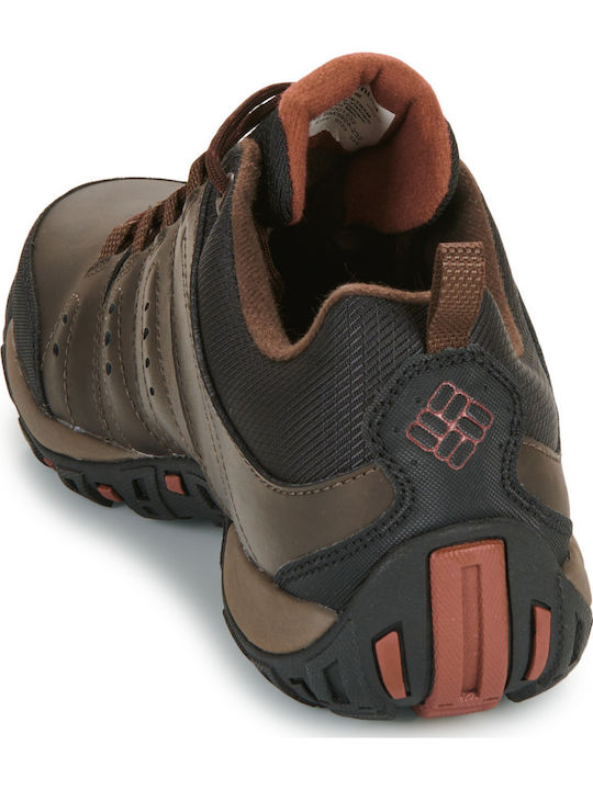 Columbia Woodburn Ii Men's Waterproof Brown Hiking Shoes