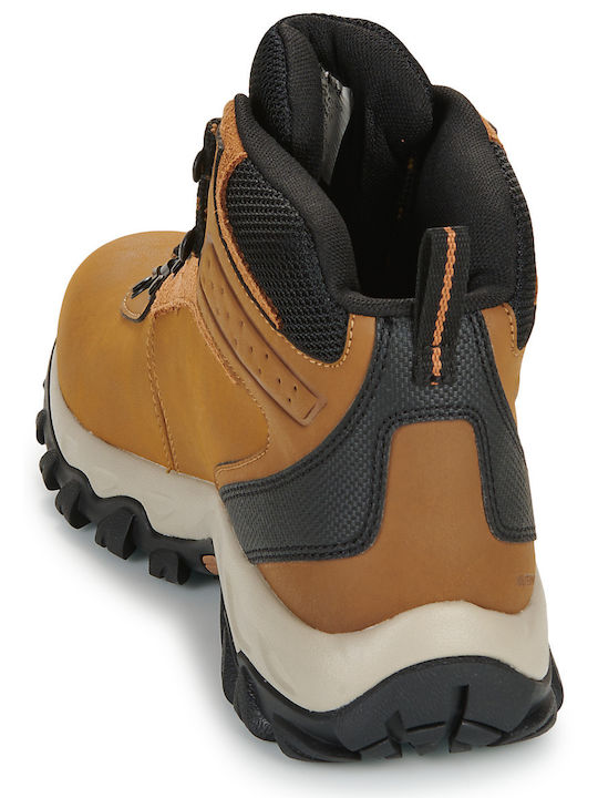 Columbia Newton Ridge Plus Ii Ανδρικά Ορειβατικά Μποτάκια Αδιάβροχα Καφέ