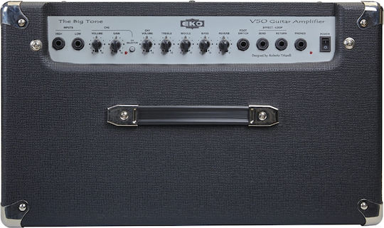 Eko Combo Ενισχυτής Ηλεκτρικής Κιθάρας 1 x 12" 50W Μαύρος