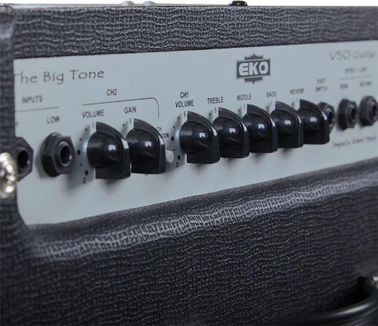 Eko Combo Ενισχυτής Ηλεκτρικής Κιθάρας 1 x 12" 50W Μαύρος