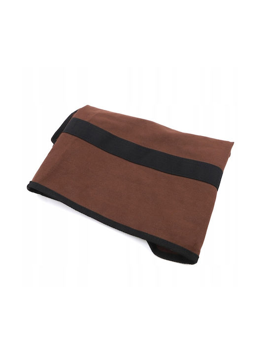 Wooden Firewood Carrying Bag Brown