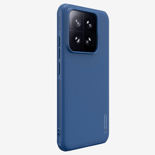 Super Umschlag Rückseite Silikon Blau (Xiaomi 14 Pro)