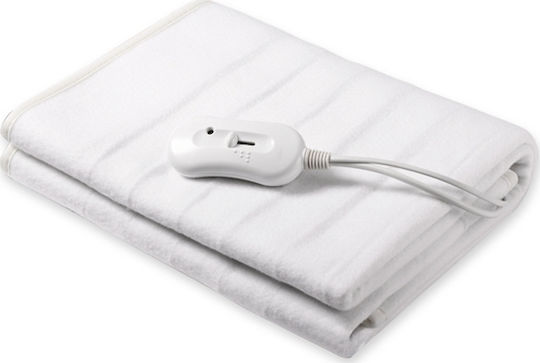 TnS Double Electric Washable Blanket White 50W 140x160cm