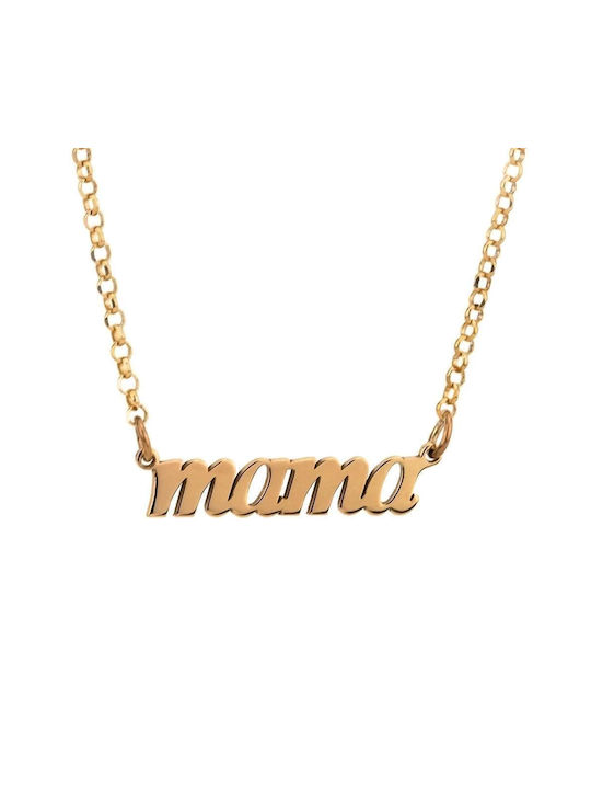 Goldsmith Necklace Mum from Rose Gold 14K