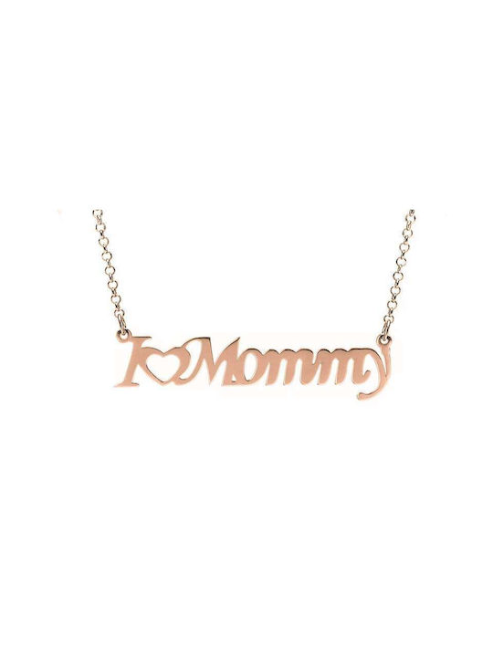 Goldsmith Necklace Mum from Rose Gold 14K