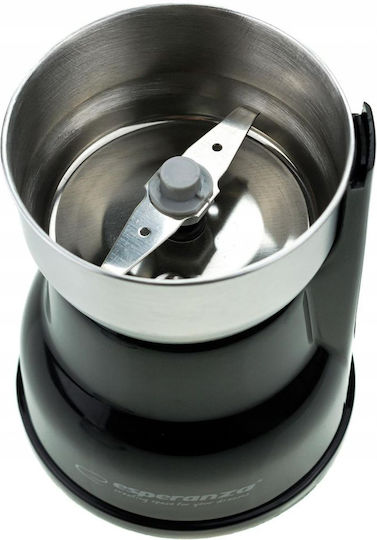 Esperanza Electric Coffee Grinder 160W for 50gr Beans Black