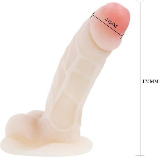Boss Of Toys Real Penis Realistic Vibrator 18cm Flesh
