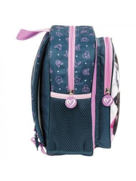 Derform Ghiozdan De Spate Scoala Primara Cu Husă Pentru Sticlă De Apă Multicolor 23 x 14 x 29 cm