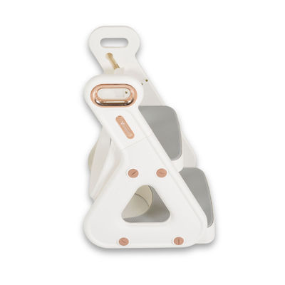 Cangaroo Toddler Toilet Seat with Handles & Stair Foldable Potty Ladder White