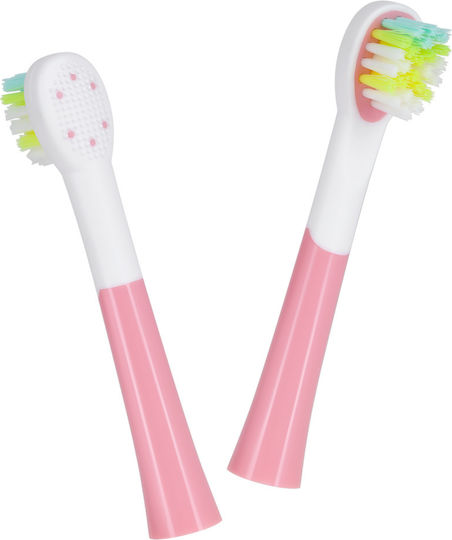 Teesa Sonic Junior Children's Electric Toothbrush with Chronograph Pink with Replacement Heads
