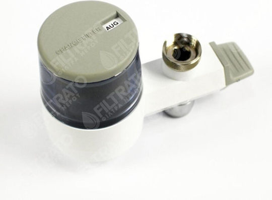 W.F Super Mike Faucet Mount Water Filter Compact Activated Carbon / Activated Carbon from Coconut with 3 Replacement Filters 5 μm