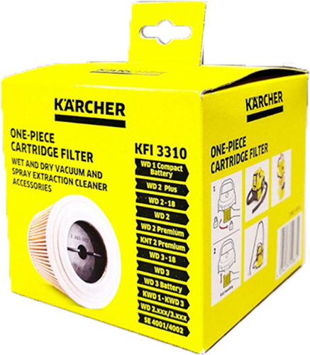 Filters Wet/Dry Vacuum Compatible with Karcher