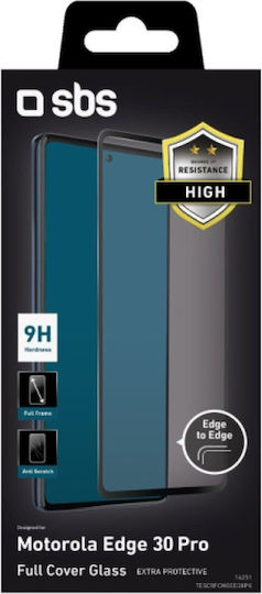 SBS Full Face Tempered Glass (Motorola Edge 30 Pro Sbs Glass)