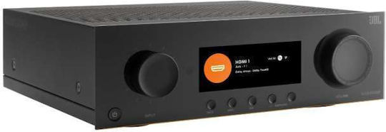 JBL Home Cinema Amplifier 4K/8K 9.2 Channels 140W/8Ω with HDR and Dolby Atmos Black