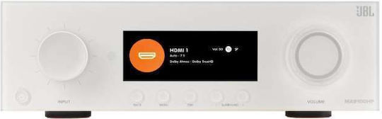 JBL Home Cinema Amplifier 4K/8K 9.2 Channels 140W/8Ω with HDR and Dolby Atmos Silver