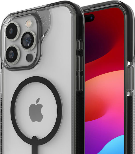 Zagg Tempered Glass Negru (iPhone 15 Pro Max)