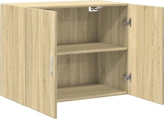 Висящ Шкаф За Дневна От ПДЧ Дъб 80x42.5x64см