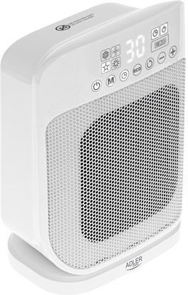 Adler Αερόθερμο Δωματίου Δαπέδου Λευκό 1500W