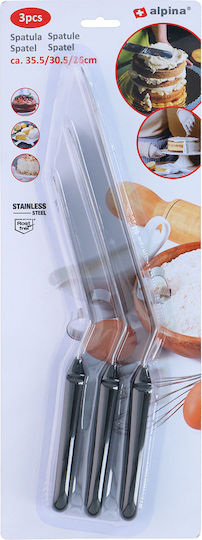 Alpina Appliances Inox Icing Spatula 26cm 3pcs