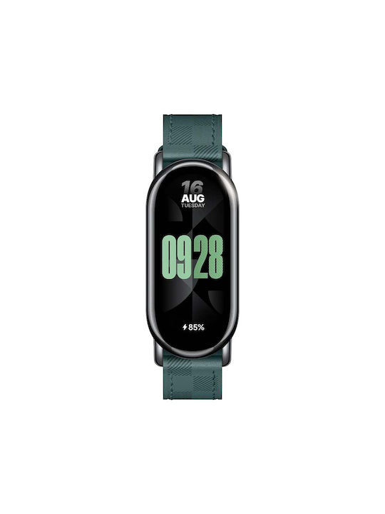 Xiaomi Λουράκι Δερμάτινο Πράσινο (Smart Band 8 / Smart Band 9 / Smart Band 10)