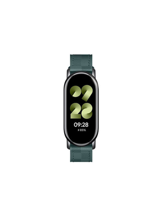 Xiaomi Λουράκι Δερμάτινο Πράσινο (Smart Band 8 / Smart Band 9 / Smart Band 10)