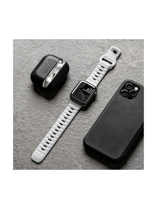 Mobile Origin Curea Silicon Gri (Apple Watch 49mm/45mm/44mm/42mm) AWS-01-LGR
