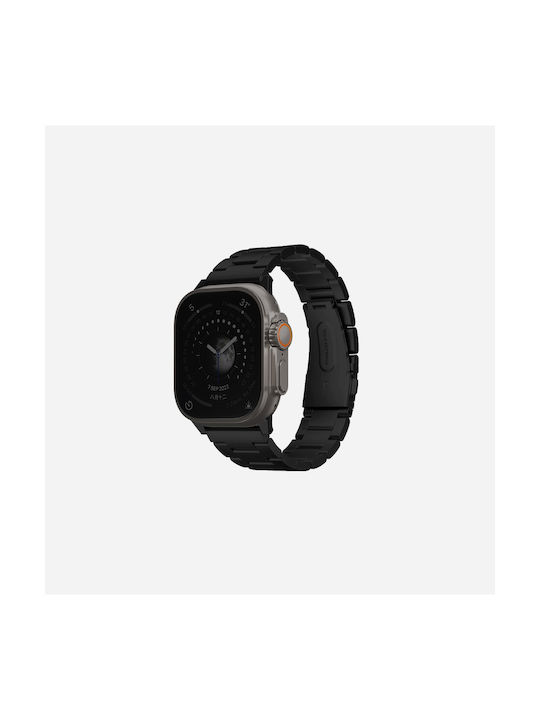 Uniq Osta Strap Stainless Steel Black (Apple Watch 44/45/46mm/Ultra 49mm)