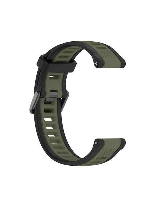 Techsuit Watchband Armband Silikon Khaki (Huawei Watch GT4/GT5 41mm / GT5 Pro 42mm)