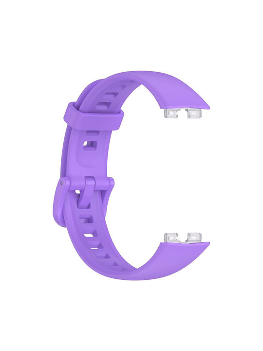 Ersatz Armband Silikon Lila (Huawei Band 8)