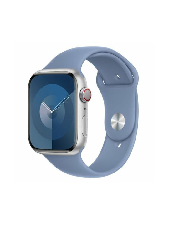 Apple Sport Band M/L Λουράκι Σιλικόνης Winter Blue (Apple Watch 42/44/45mm/Ultra 49mm)