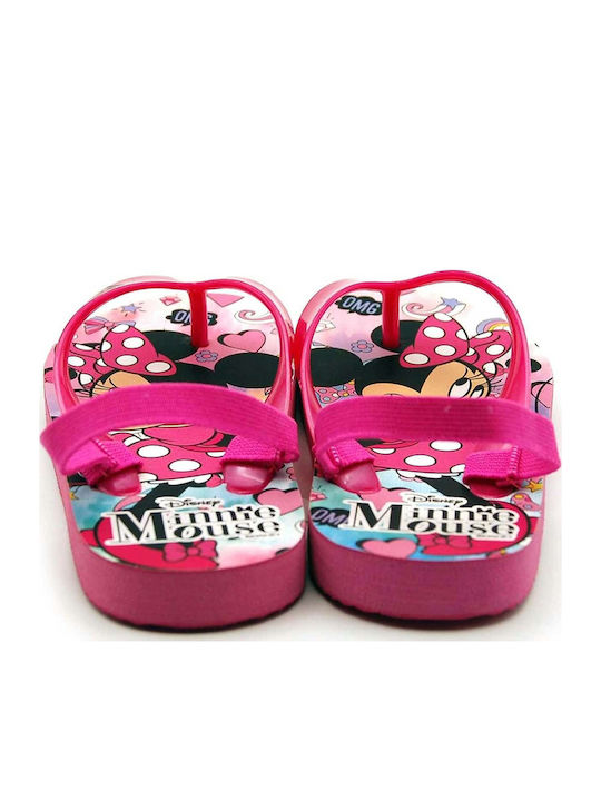 Παιδικές Σαγιονάρες Flip Flops Minnie Πολύχρωμες Minnie