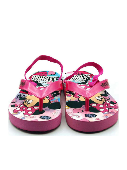 Παιδικές Σαγιονάρες Flip Flops Minnie Πολύχρωμες Minnie