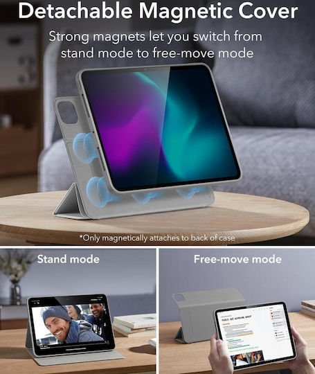 ESR Rebound Hybrid Back Cover Ανθεκτική Γκρι (iPad Pro 2024 11")