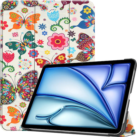 Techsuit Foldpro iPad Air 13 2024 Schmetterling